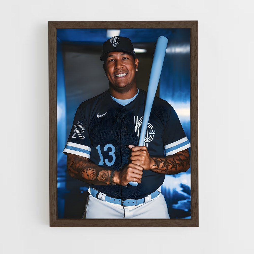 Poster Batteur d'Étoiles – affiche Baseball (vue 5)